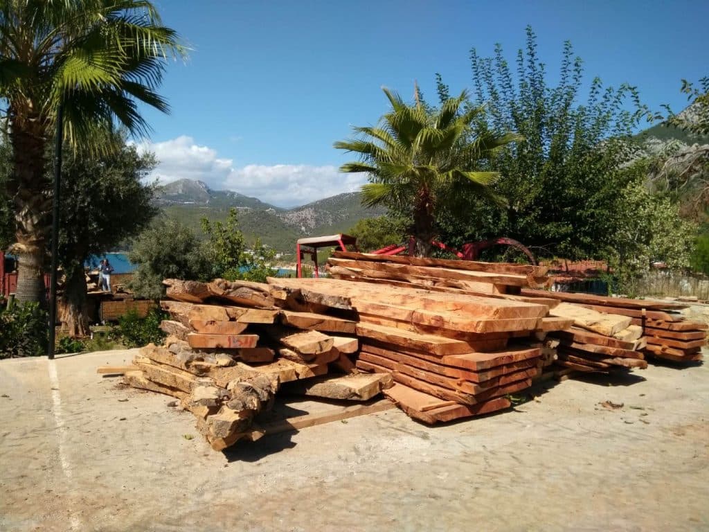 Rough wood stock 1